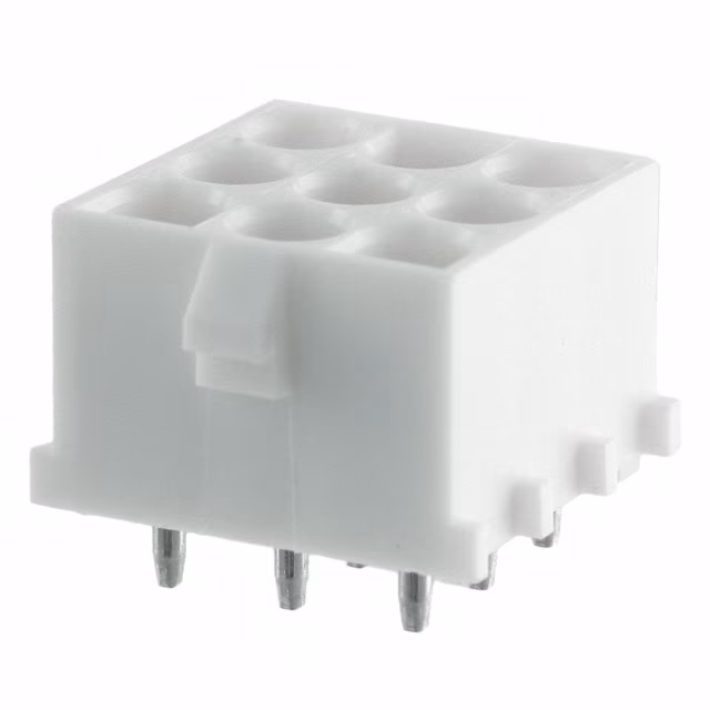 350828-4 TE Connectivity AMP Connectors  Headers Receptacles Female Sockets